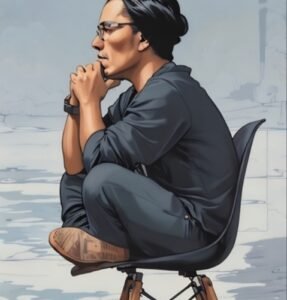 siéntate en silencio 1 minuto